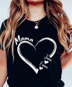 personalized grandma shirt with grandkids names custom mom t shirt for mothers day unique gift for nana fhahu