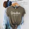personalized grandma shirt with grandkids names custom mothers day gift tee for nana unique grandma t shirt 0wuyc