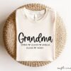 personalized grandma shirt with grandkids names custom nana t shirt best mothers day gift for grandma tee pjhcv