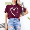 personalized grandma shirt with heart design featuring grandkids names cute nana t shirt for grandma gifts p33vp