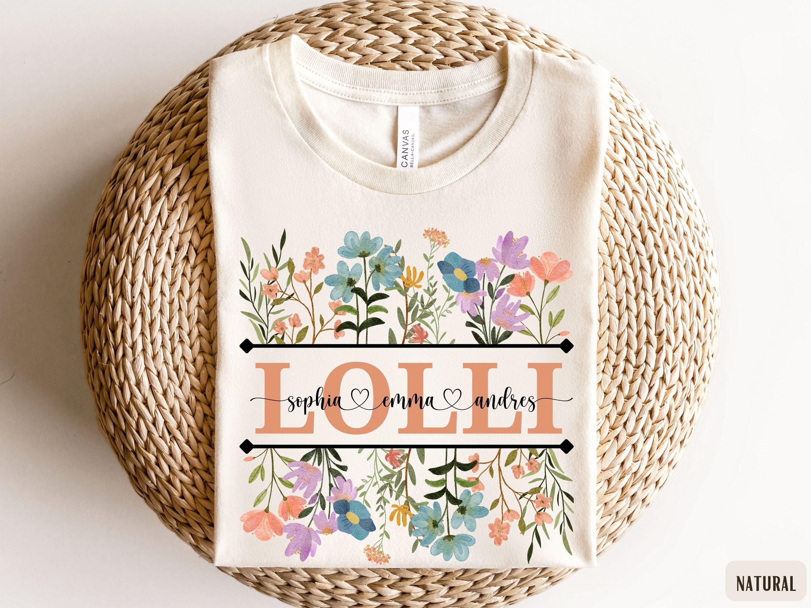 personalized grandma shirt with kids names custom lolli tee floral pregnancy announcement unique gift for expecting grandmothers zldh5 scaled