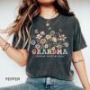 personalized grandma shirt with kids names retro t shirt best mothers day gift for grandma custom grandkids gift pkoid