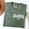 personalized grandma shirt with pocket grandma est year design perfect for announcements and grammy celebrations iwkdu