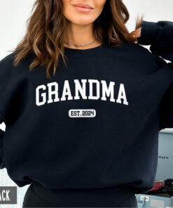 personalized grandma sweatshirt with established year custom crewneck for mothers day gift from grandkids nana gigi mimi shirt 6ymxw