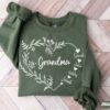 Personalized Grandma Sweatshirt with Grandkids Names Custom Nana Shirt for Mothers Day Birthday Gift