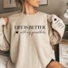 personalized grandma sweatshirt with names on sleeve unique mothers day gift custom birthday gift from grandchildren imdaj scaled