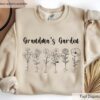 personalized grandmas garden shirt with birth flowers and grandkids names custom sweatshirt for grandmother gift crot0 scaled