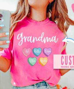 personalized grandmother valentines day shirt for grandma mimi nana with grandkid names unique mothers day gift vapke scaled