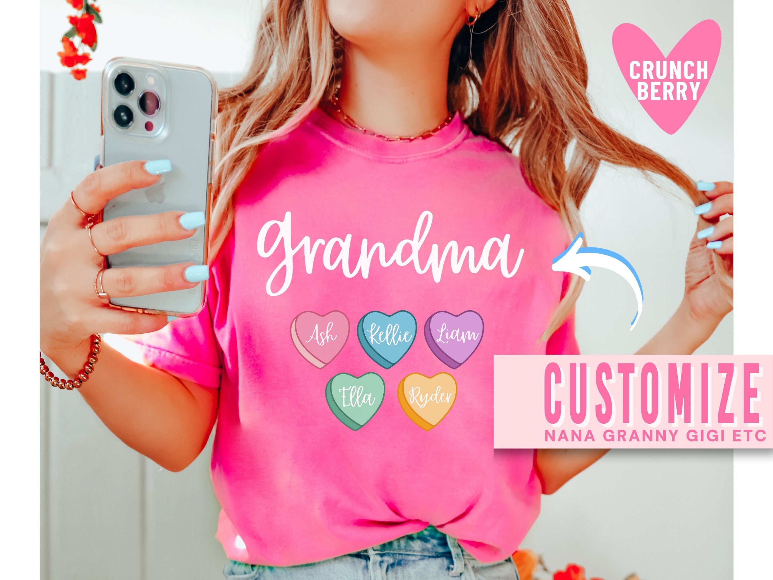 personalized grandmother valentines day shirt for grandma mimi nana with grandkid names unique mothers day gift vapke scaled