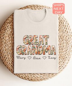 personalized great grandma shirt for mothers day pregnancy announcement unique gift for new great grandmothers 5bt3v