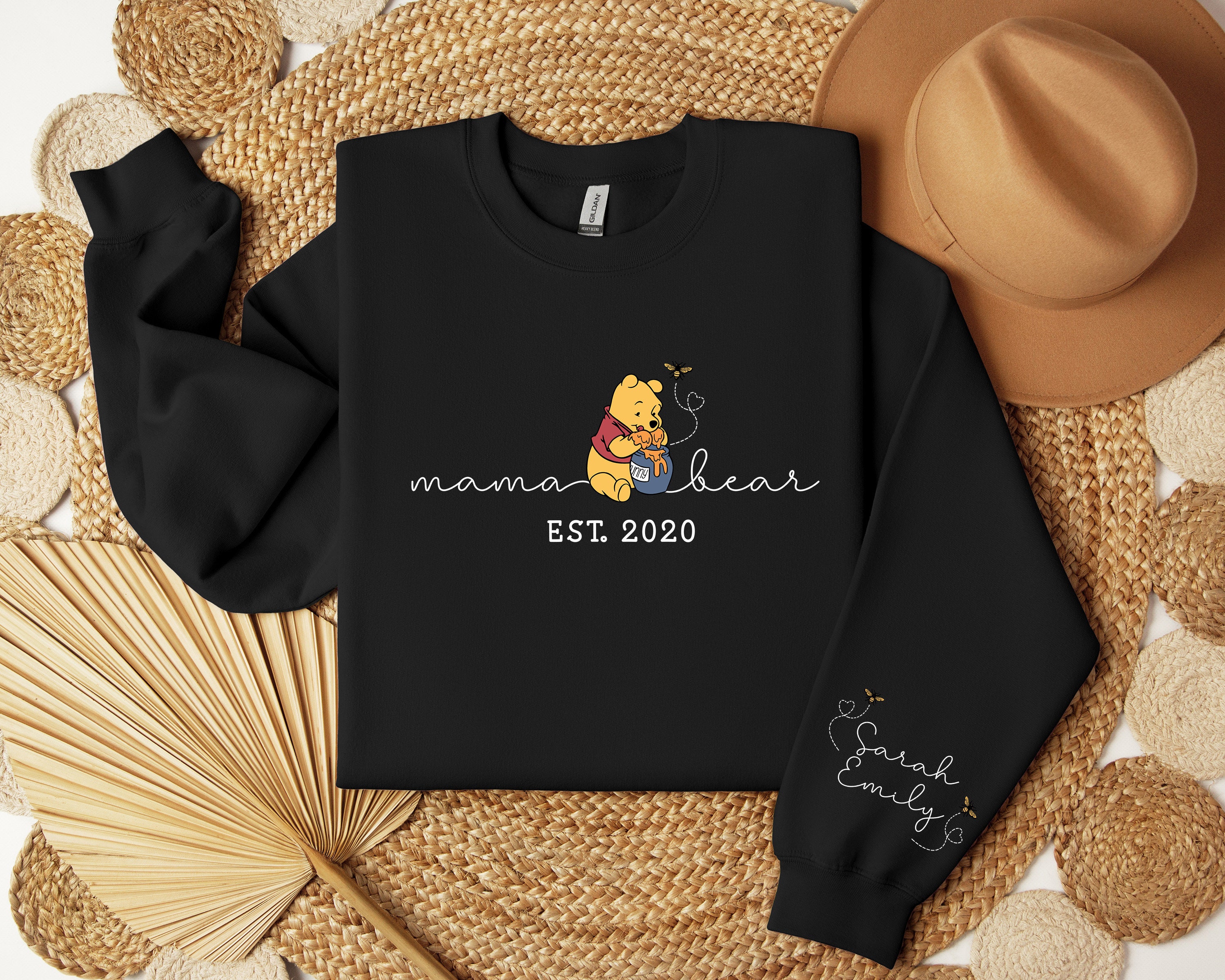 personalized mama bear sweatshirt with kid name custom hoodie for new moms best mother day gift kd8wu scaled