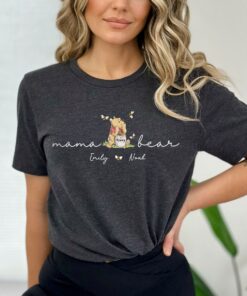 personalized mama bear t shirt for moms cute mothers day shirt custom mom life tee best mom ever gift ag6hu