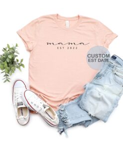 personalized mama established shirt custom mom life t shirt unique mothers day gift for moms and new moms awh5q