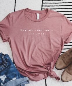 personalized mama established shirt custom mom life t shirt unique mothers day gift for moms and new moms wo7g0