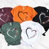 personalized mama heart shirt with kids names custom mom love t shirt for mothers day unique gift for grandma cue2b