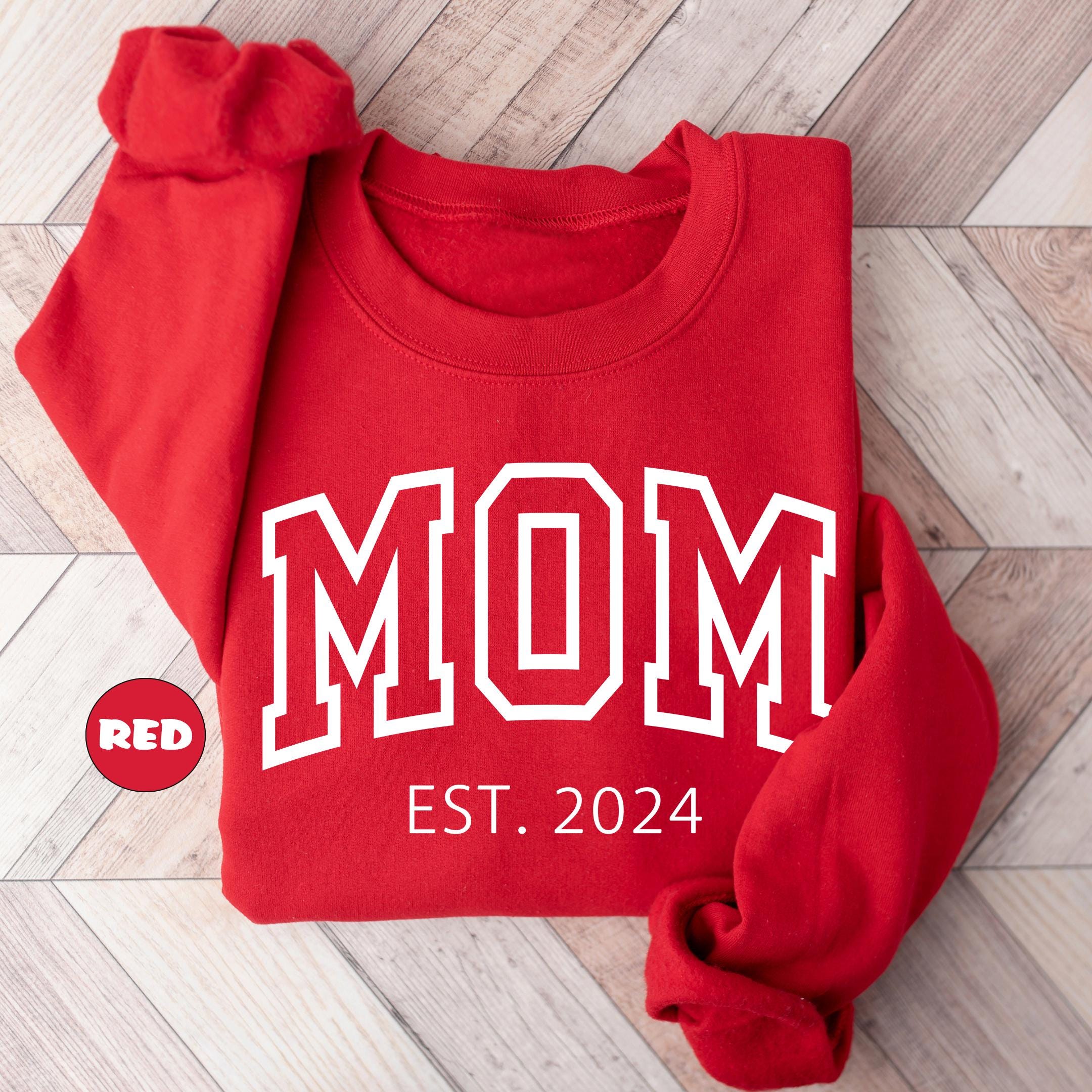 personalized mama hoodie custom mom sweatshirt cute mom to be clothing pregnancy announcement gifts for moms fwmow