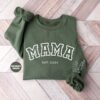 personalized mama hoodie with childrens names and dates cute mom sweatshirt for mothers day gifts and mom life wnv73 scaled