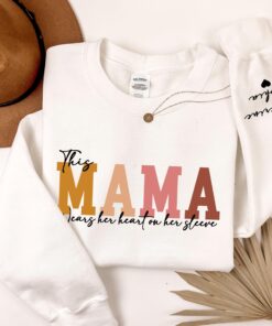 personalized mama hoodie with kids names cute mom sweatshirt for mothers day unique mom life shirt kd4zy