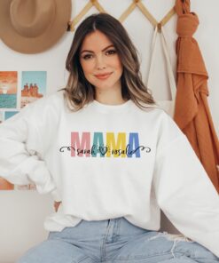 personalized mama shirt with children names custom mom sweatshirt for mothers day unique mom life tee udz8i scaled