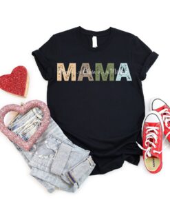 personalized mama shirt with children names custom mom t shirt for mothers day unique mom life tee gift evcez