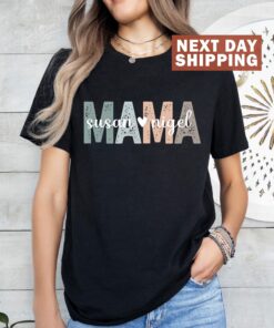 personalized mama shirt with childrens names custom mom t shirt unique mothers day gift for moms 3k3sd