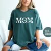 Personalized Mama Shirt with Kids Name Custom Mom Life T-Shirt for Mothers Day New Mom Gift Unique Mom Shirts