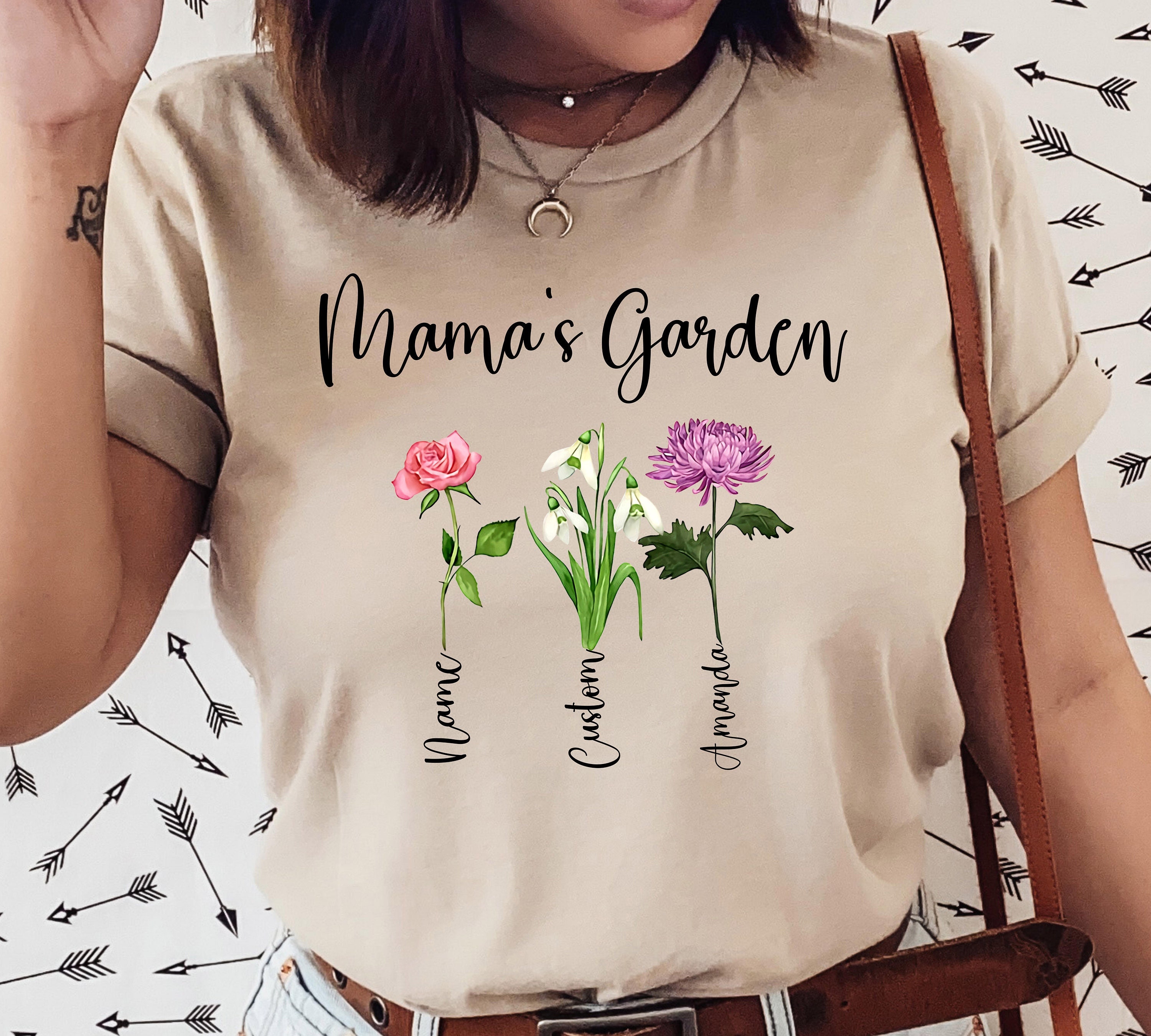 personalized mama shirt with kids names and birth month flowers unique mothers day gift custom mom t shirt 4tdy8 scaled