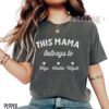 personalized mama shirt with kids names custom tee for new moms mothers day gift best mom ever shirt vkexr