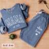 personalized mama sweatshirt and sweatpants set with kid names for mothers day custom mom life outfit x3btv
