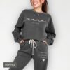 personalized mama sweatshirt and sweatpants set with kid names for mothers day unique mom life outfit guzs3