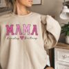personalized mama sweatshirt with kids names custom mothers day gift unique mom life apparel fkby0