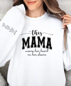 personalized mama sweatshirt with kids names funny mom shirt for mothers day unique gift for new moms and moms life uqih9