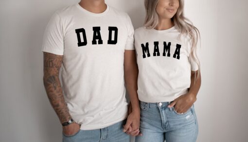 personalized matching family shirts for mom dad and kids pregnancy reveal birthday party mini shirts szkty scaled