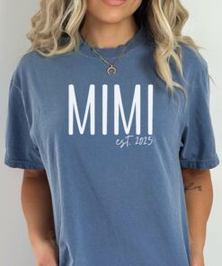 personalized mimi established 2025 shirt custom t shirt for new mimi unique gift idea for mimi fans jhq2u