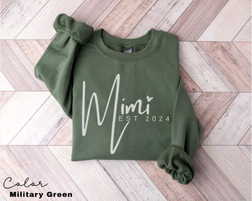 personalized mimi shirt for grandma mothers day gifts cute t shirt best mom ever gift comfort colors 3j3w0