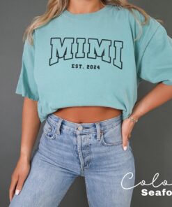 personalized mimi shirt for grandma mothers day gifts cute t shirt best mom ever shirt unique mom life apparel qcyxj