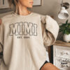 personalized mimi sweatshirt for grandma life best mom shirt mothers day gift new mom pregnancy reveal tee taxgo scaled