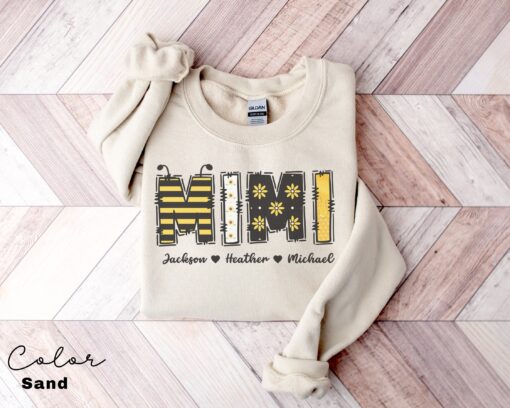 personalized mimi sweatshirt for grandma life custom kids names shirt unique mothers day gift for new moms g2iim