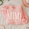 personalized mimi sweatshirt with grandkids names custom mothers day sweatshirt for grandma unique mom life shirt bmrhu