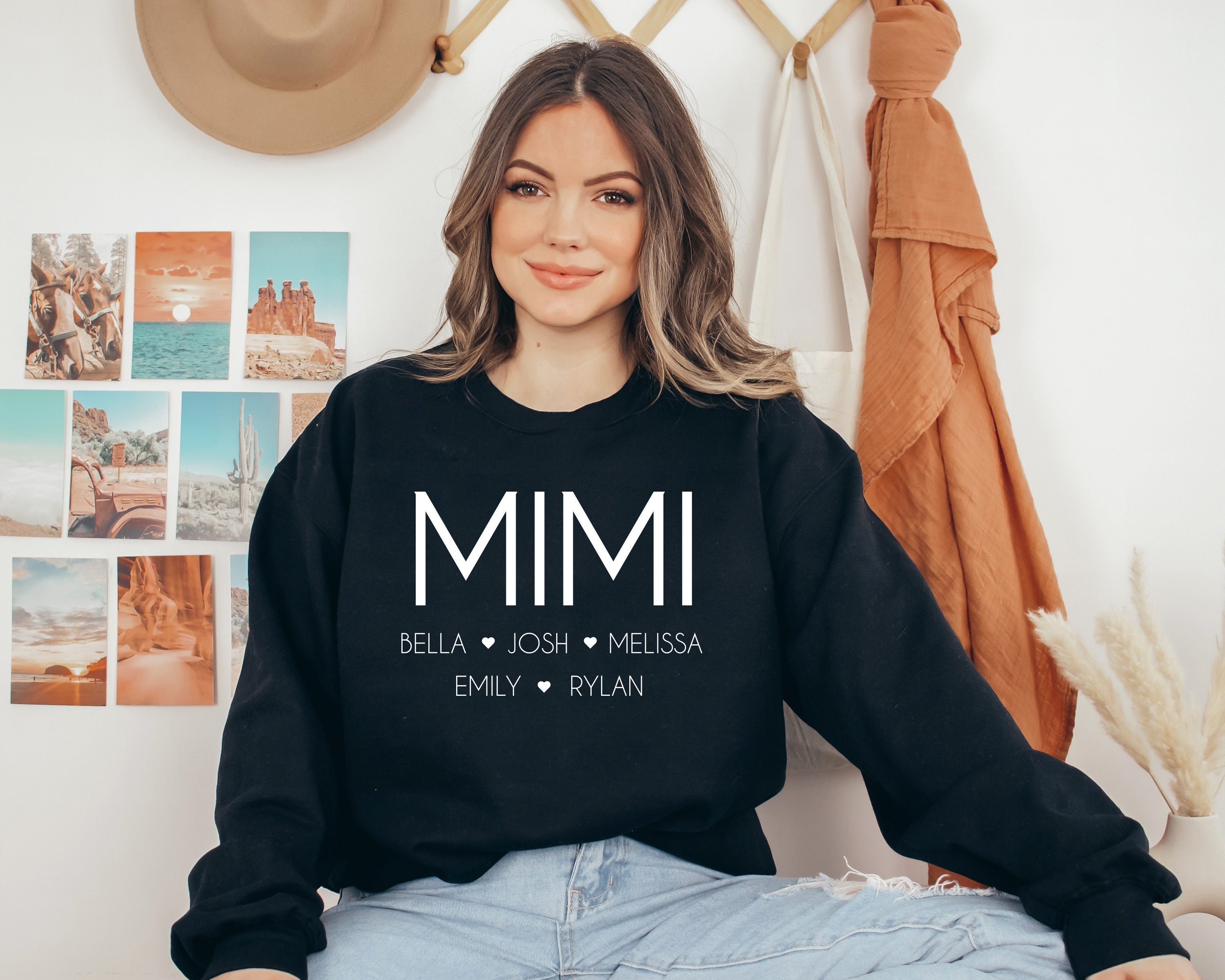 personalized mimi sweatshirt with names for grandma custom mothers day shirt best mama sweater unique gift idea c4cyj scaled