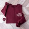 personalized mom and dad sweatshirt matching parents hoodie pregnancy announcement outfit unique new mama gifts id2g7
