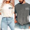 personalized mom dad t shirt custom comfort colors pregnancy announcement matching parents outfit gifts 0tnnv scaled