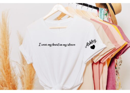personalized mom shirt with kids name on sleeve funny mama t shirt for mothers day unique gift for new moms ozakf