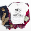 Personalized Mom Shirt with Kids Names Custom Grandma Shirt Unique Gift for Mom and Grandma Best Mom Ever T-Shirt