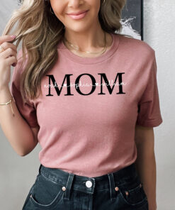 personalized mom shirt with kids names custom mom est shirt for mothers day unique gift for moms ulbho