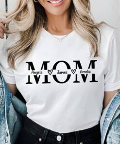 personalized mom shirt with names custom mama shirt for mothers day unique gift for her best mom ever t shirt hi4cn