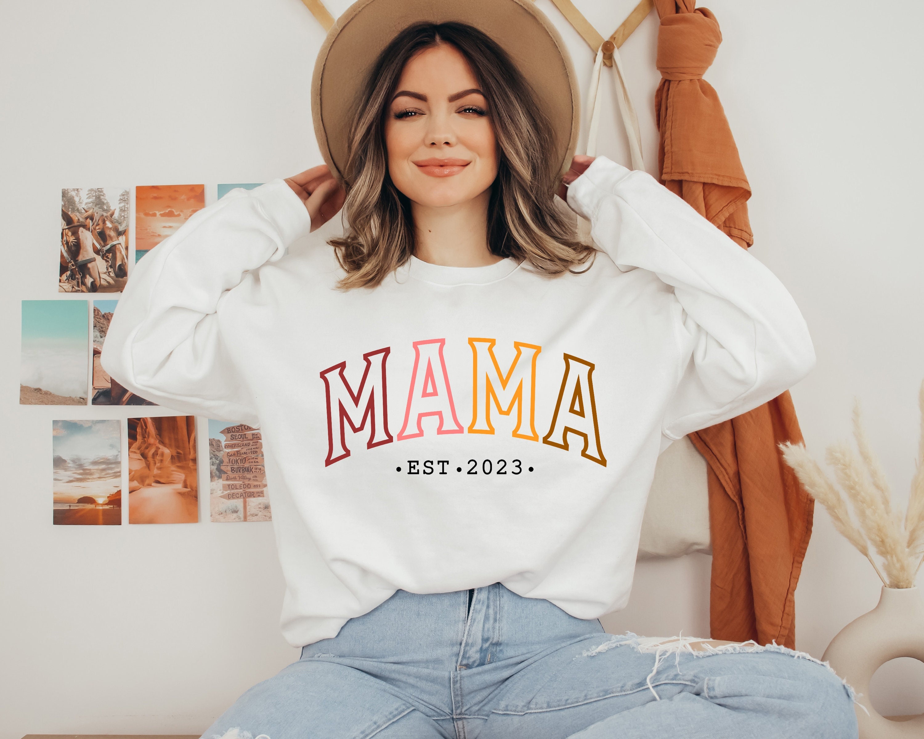 personalized mom sweatshirt for mom life funny mothers day shirt custom mama gift unique mom shirts 1ymwu scaled