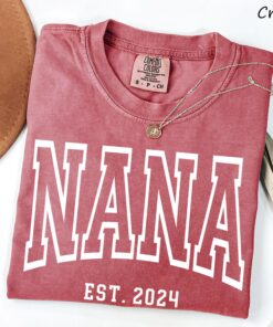 personalized nana shirt est grandma shirt custom mothers day gift christmas nana t shirt unique gift for nana ywd3d