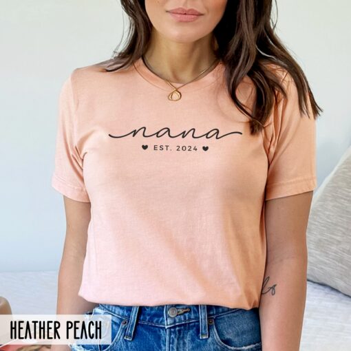 personalized nana shirt gift for grandma from grandkids best nana birthday and mothers day gift ideas zifja