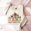 personalized nana sweatshirt with grandkids names custom crewneck mothers day gift for grandma and nana qkecy